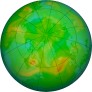 Arctic ozone map for 2024-07-18